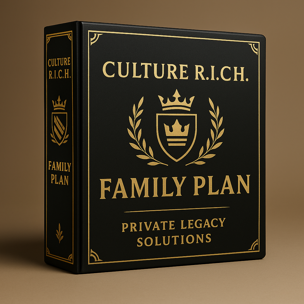 Culture RICH Family Plans